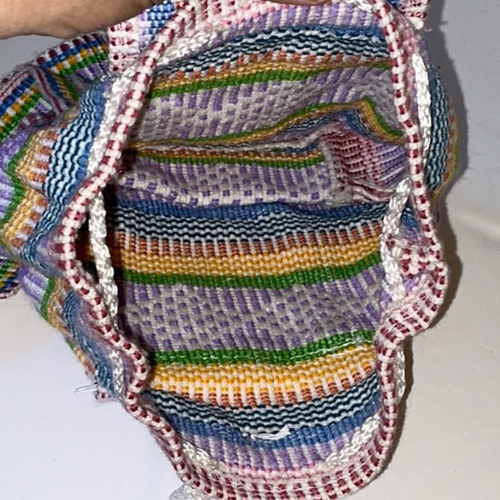 PINZON, Cute Woven Backpack w/Seahorse - Picture 5 of 8